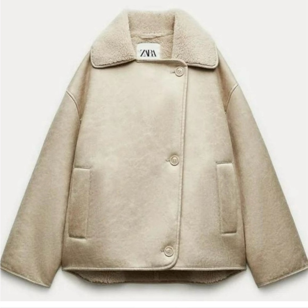 Zara Women's Cream Jacket